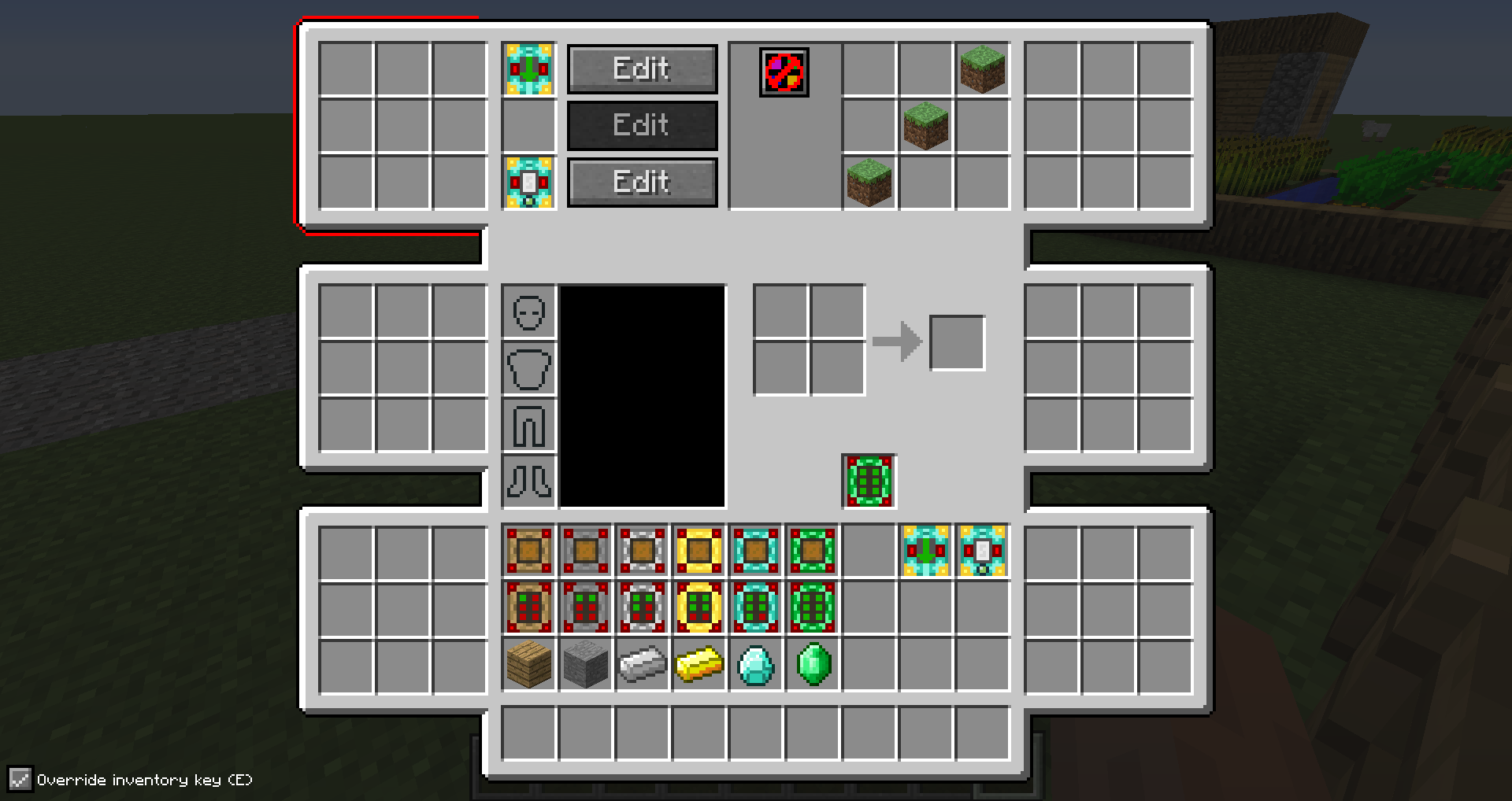 Логотип мода Advanced Inventory