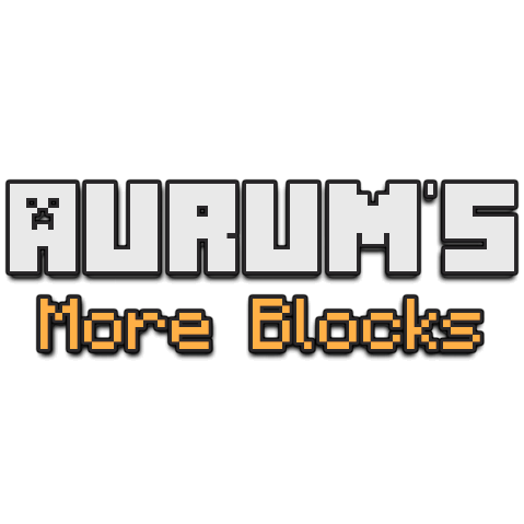 Логотип мода Aurum's More Blocks (AMB)