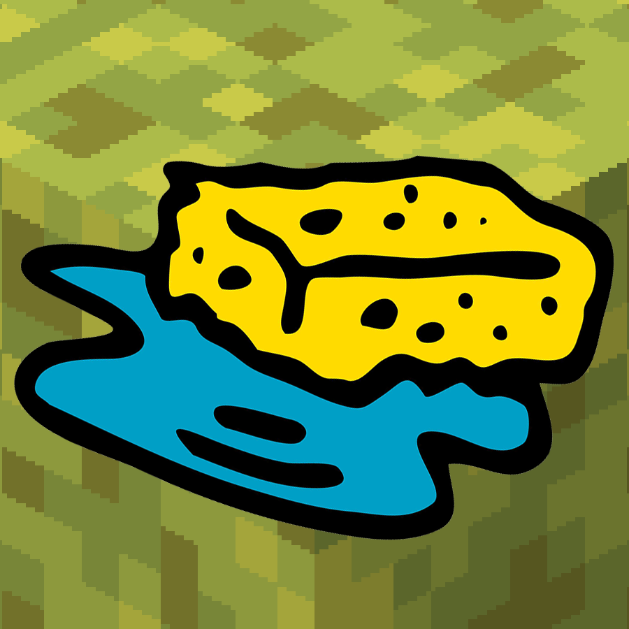 Логотип мода Bigger Sponge Absorption Radius