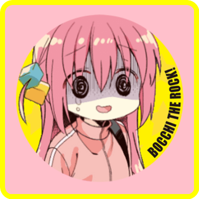 Логотип мода Bocchi the Rock! Custom GUI Pack