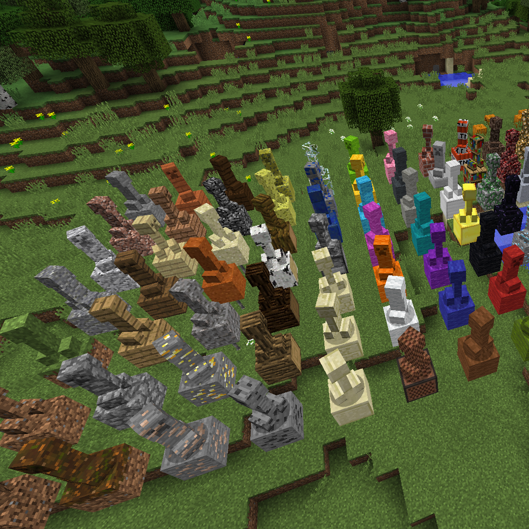 Логотип мода Camouflaged Creepers