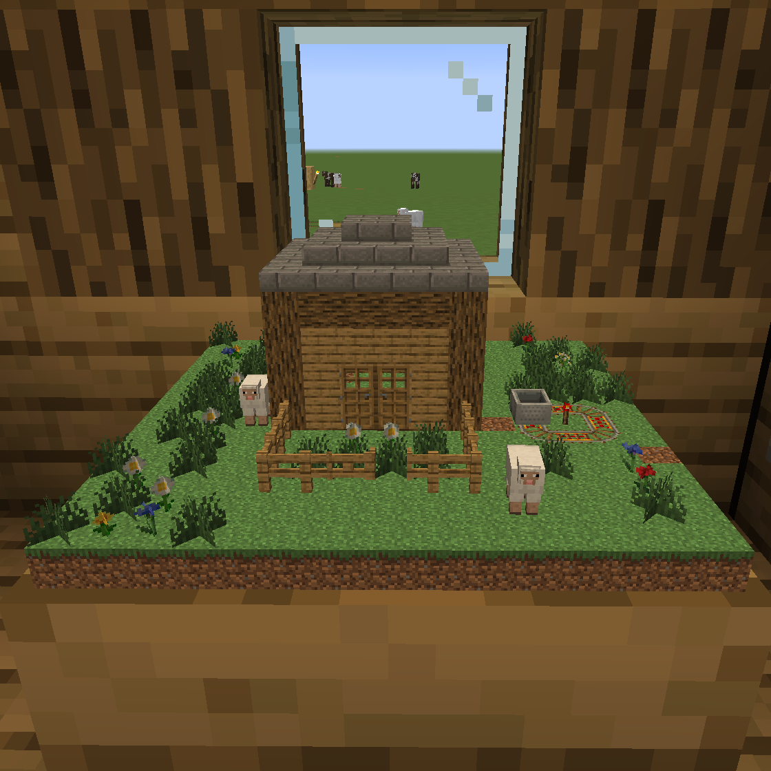 Логотип мода Chunk In A Globe