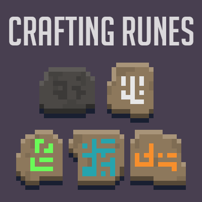 Логотип мода Crafting Runes
