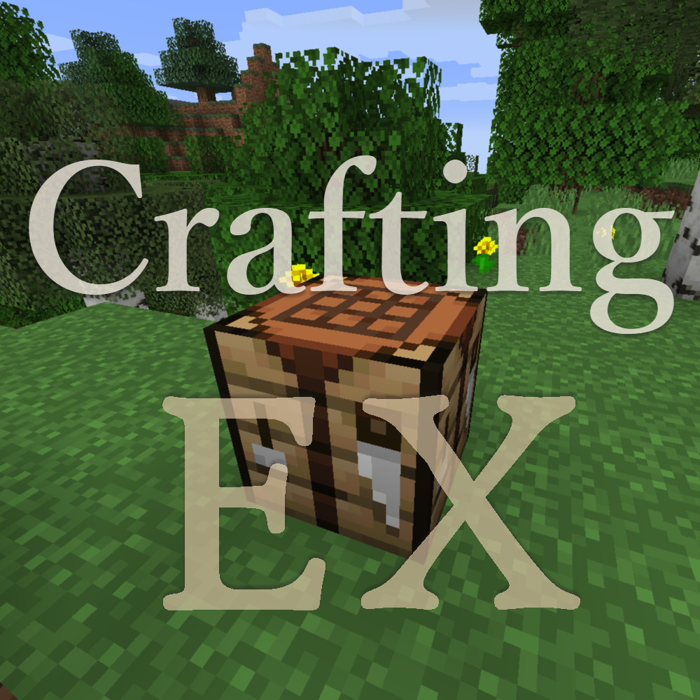 Логотип мода Crafting EX