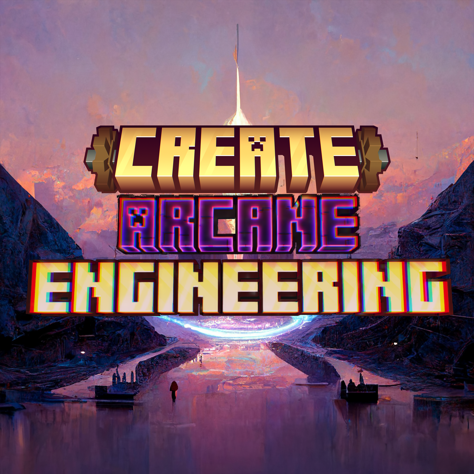 Логотип мода Create: Arcane Engineering