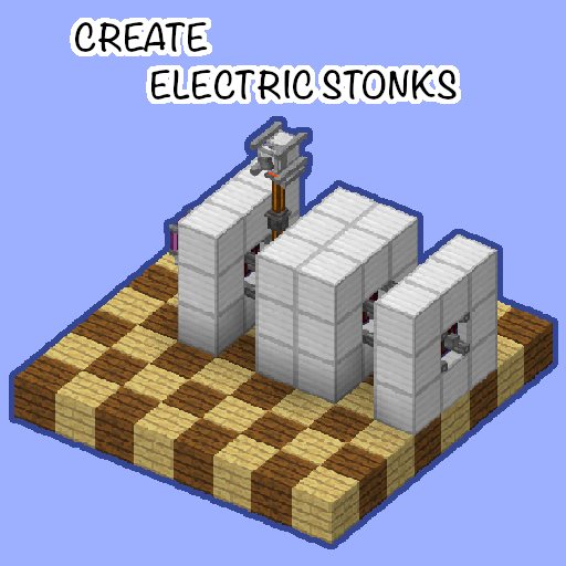 Логотип мода Create: Electric Stonks