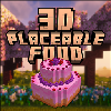 Логотип мода .3D Placeable Food