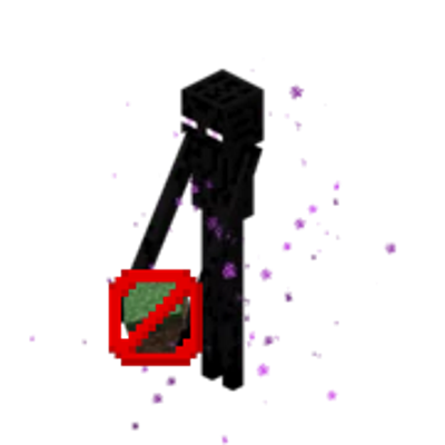 Логотип мода Disable enderman picking up blocks