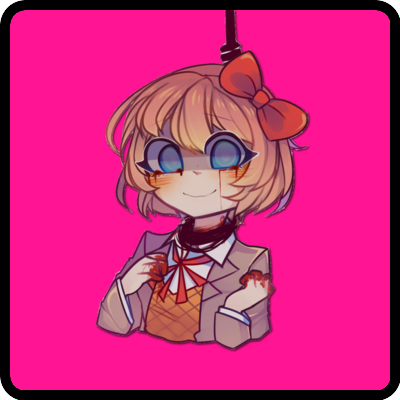 Логотип мода Doki Doki Literature Club! Custom GUI Pack