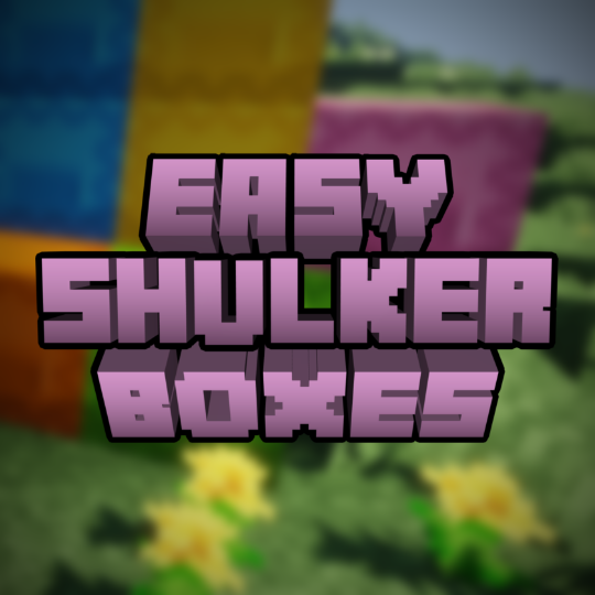Логотип мода Easy Shulker Boxes [Legacy Fabric]