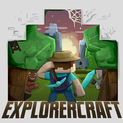 Логотип мода Explorercraft - First 1.17.1 version released!