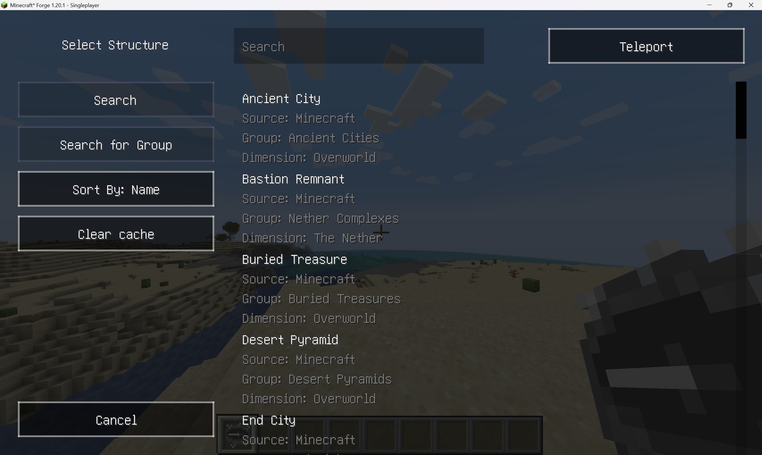 Скриншот мода