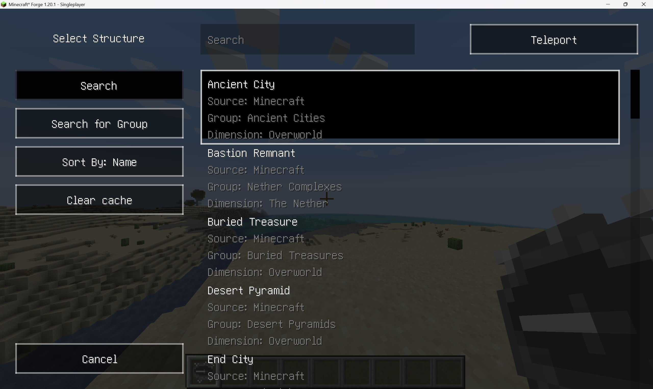 Скриншот мода