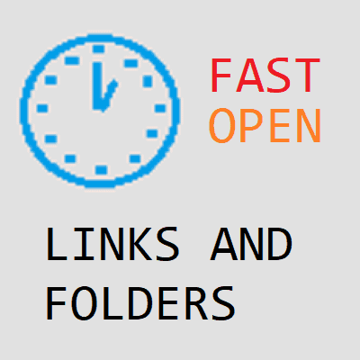 Логотип мода FastOpenLinksAndFolders