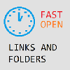 Логотип мода FastOpenLinksAndFolders