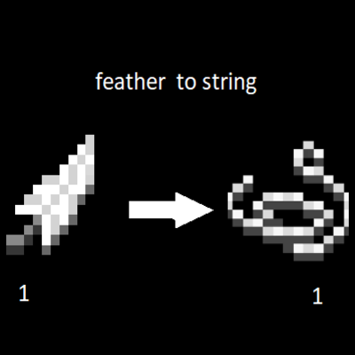 Логотип мода Feather to string