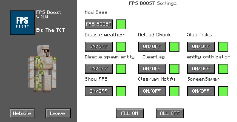 Скриншот мода