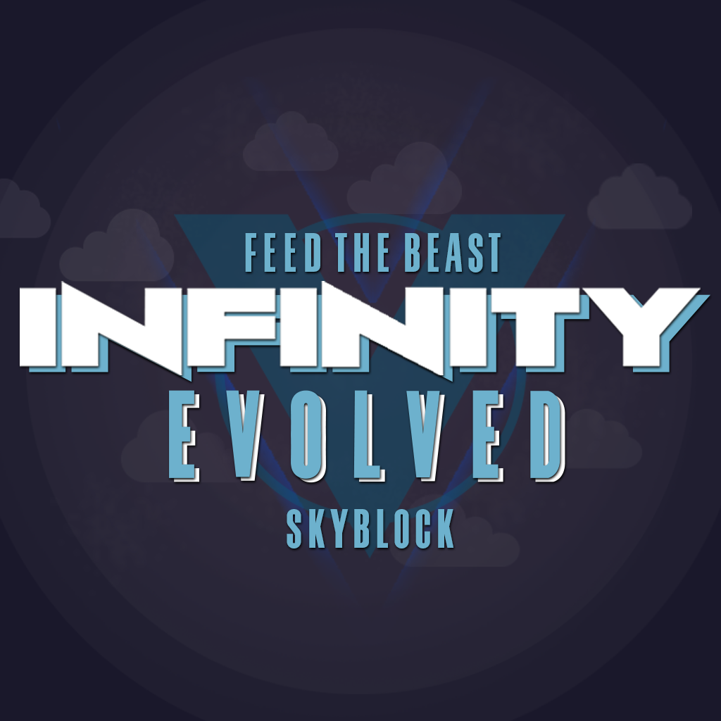 Логотип мода FTB Infinity Evolved Skyblock