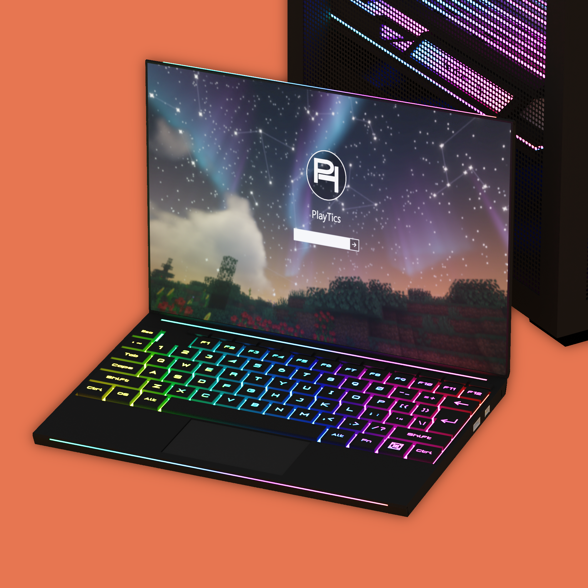 Логотип мода Gaming Deco