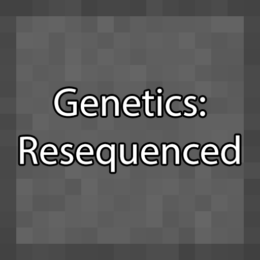 Логотип мода Genetics: Resequenced