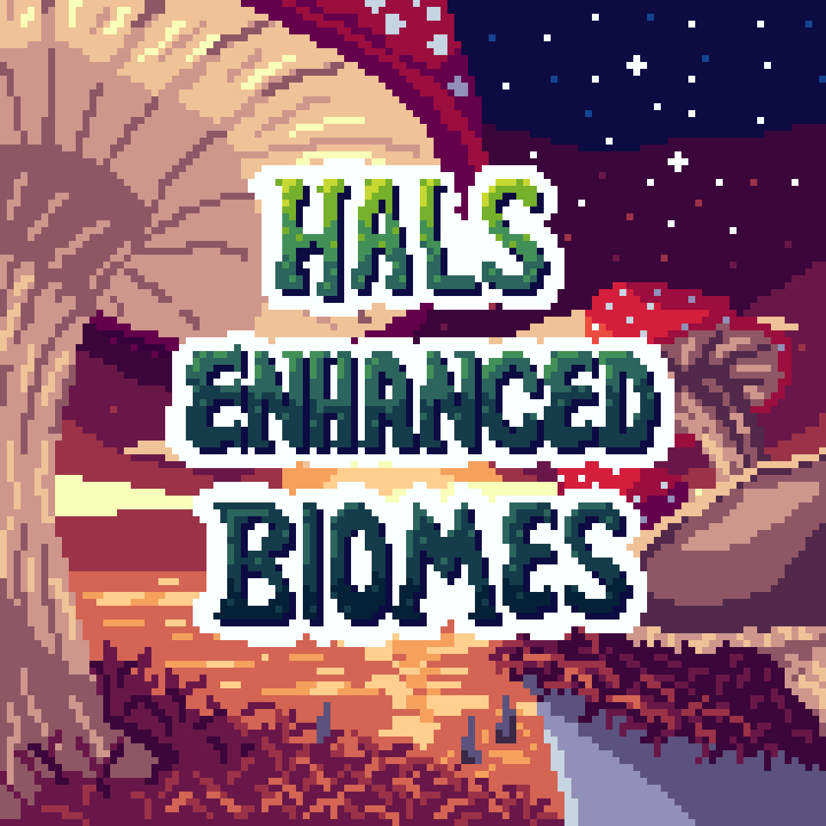 Логотип мода Hals Enhanced Biomes