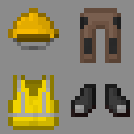 Логотип мода Hard Hat Steve