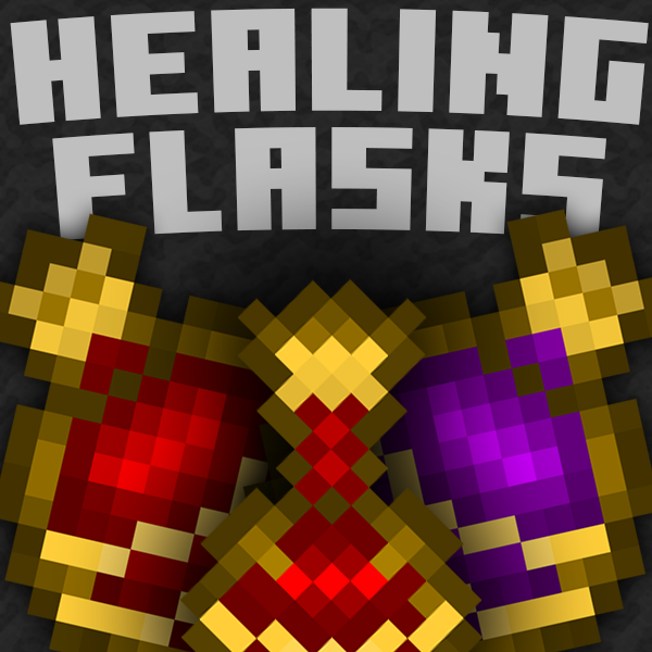 Логотип мода Healing Flasks