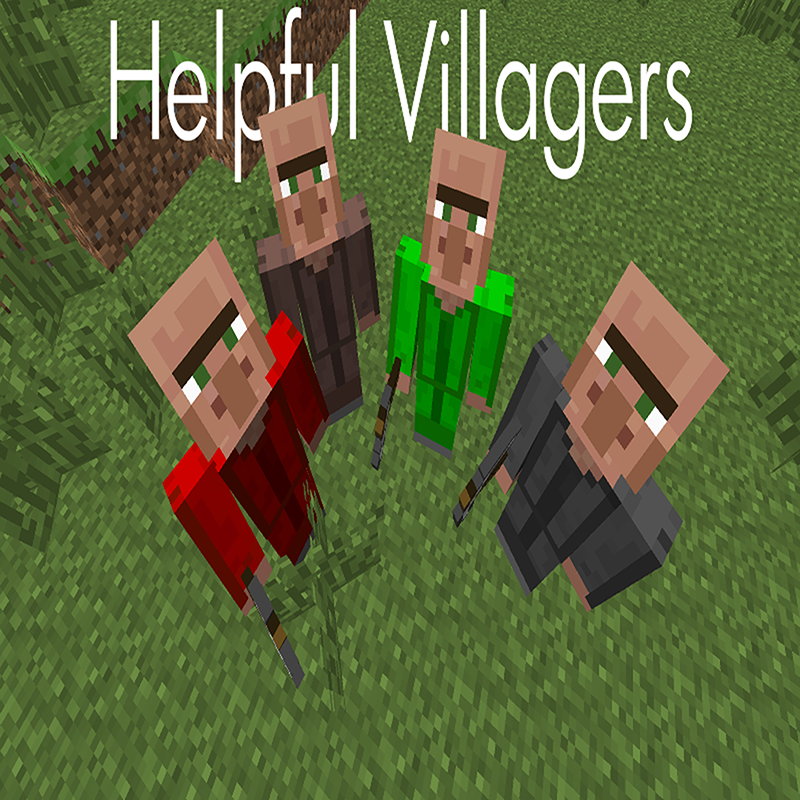 Логотип мода Helpful Villagers