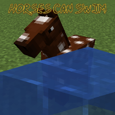 Логотип мода Horses can Swim