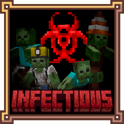 Логотип мода Infectious - Zombie Apocalypse