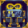 Логотип мода Infinity Golem Boss Fight