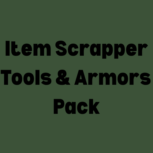 Логотип мода Item Scrapper Pack - Armor & Tools