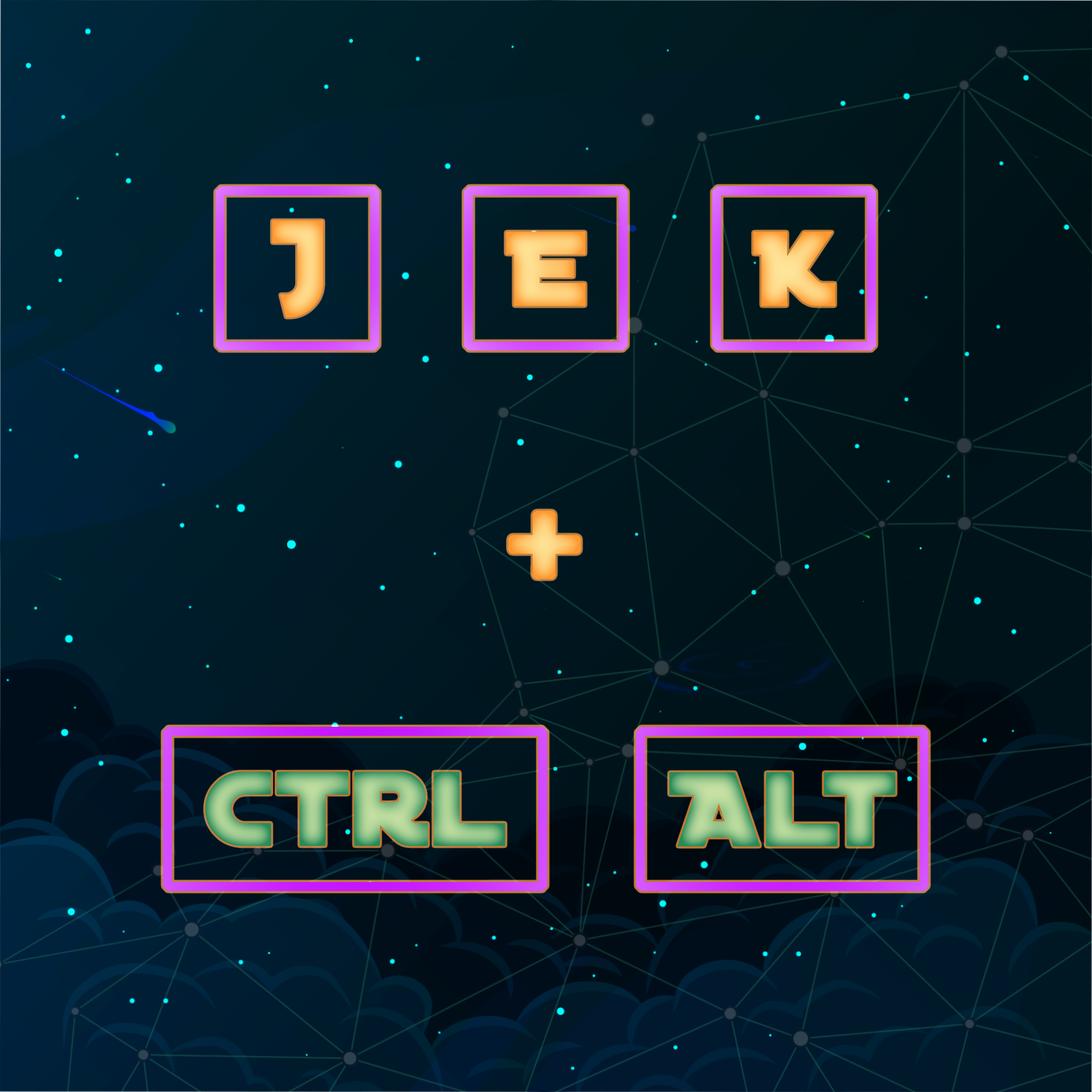 Логотип мода Just Enough Keys [JEK] [Fabric]