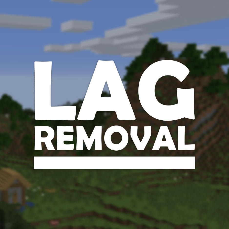 Логотип мода Lag Removal