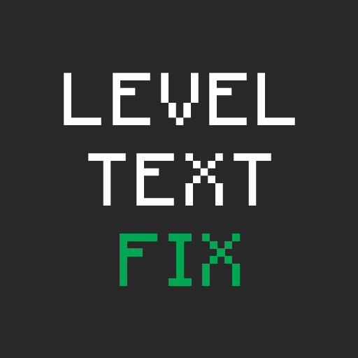 Логотип мода Level Text Fix