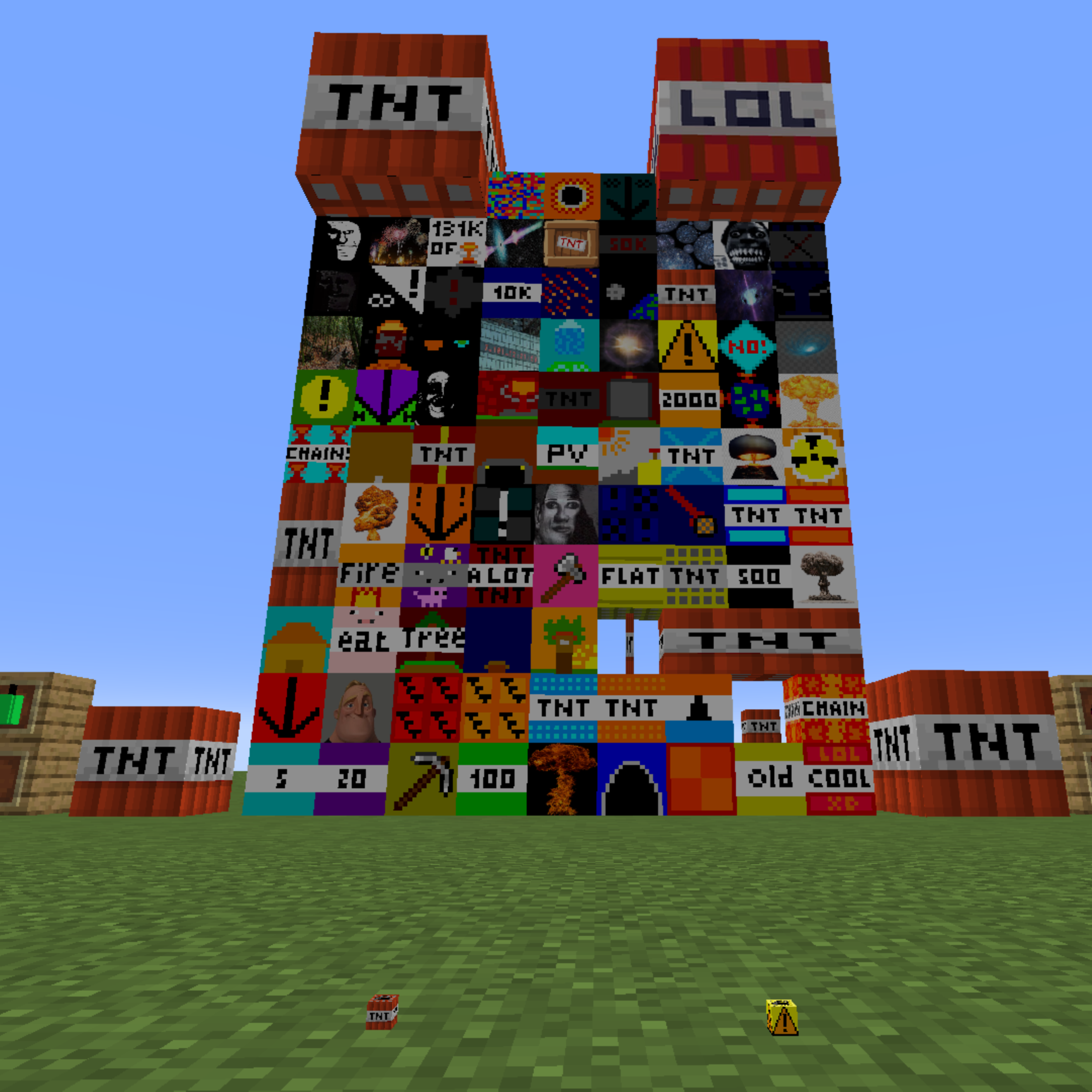 Логотип мода Mega TNT Mod