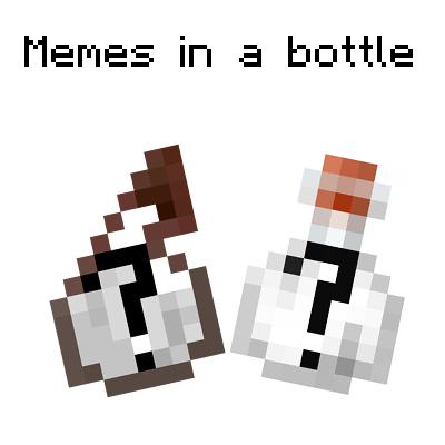 Логотип мода Meme In A Bottle