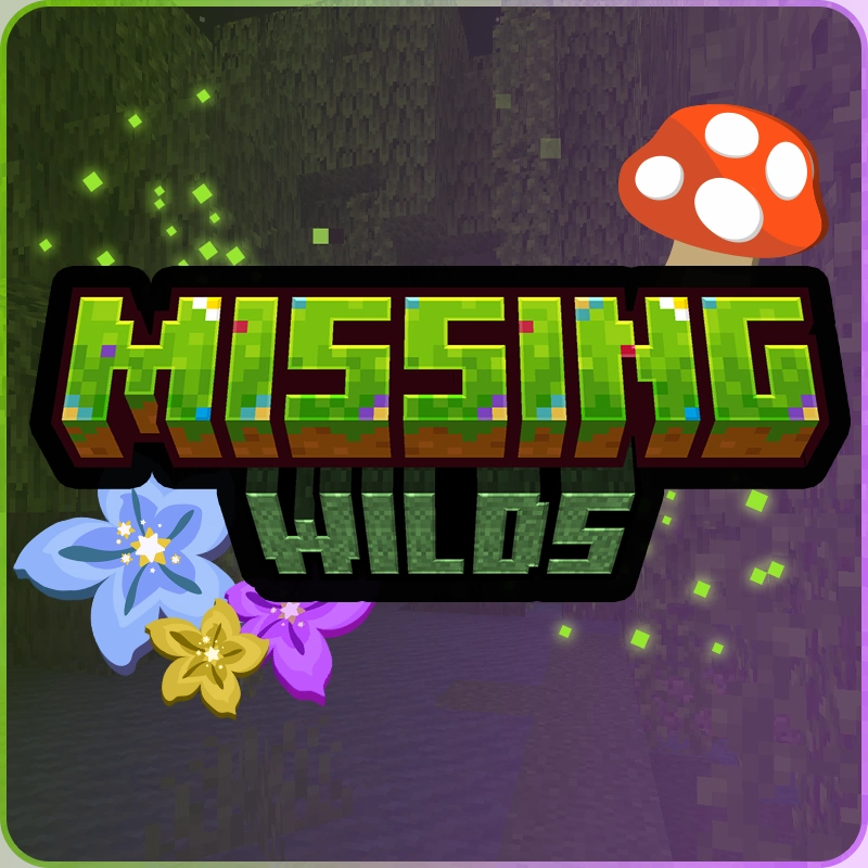 Логотип мода Missing Wilds (Forge)
