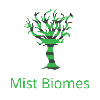 Логотип мода Mist Biomes