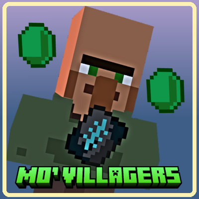 Логотип мода Belgie's Mo' Villagers FORGE