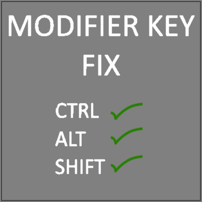 Логотип мода Modifier Key Fix