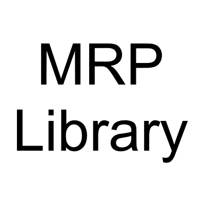 Логотип мода mrp Library