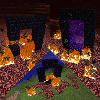 Логотип мода Natural Nether Portals
