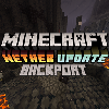 Логотип мода Nether Update Backport