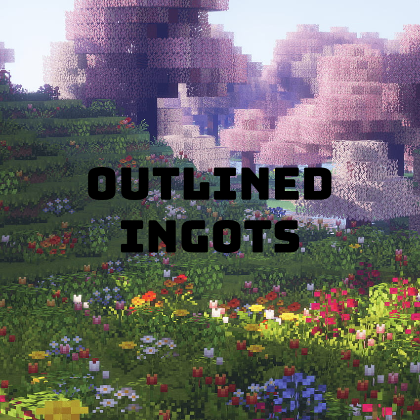 Логотип мода Outlined Ingots