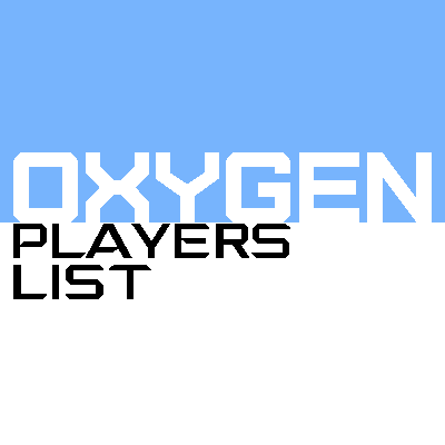 Логотип мода Oxygen: Players List