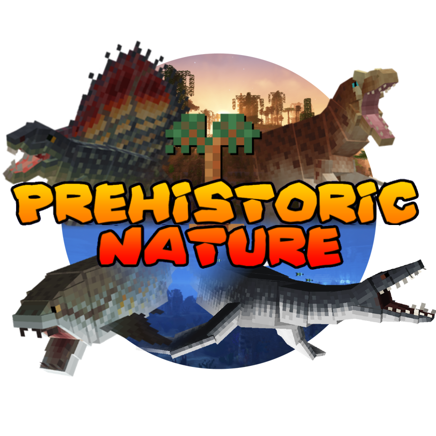 Логотип мода Prehistoric Nature