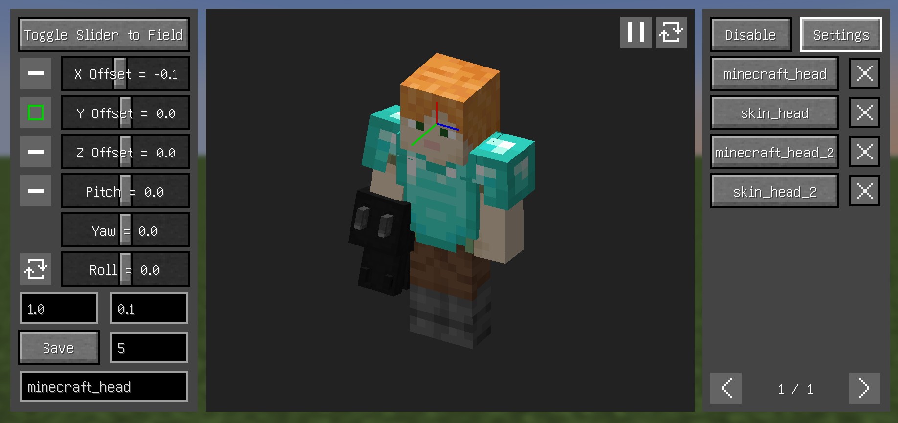 Скриншот мода