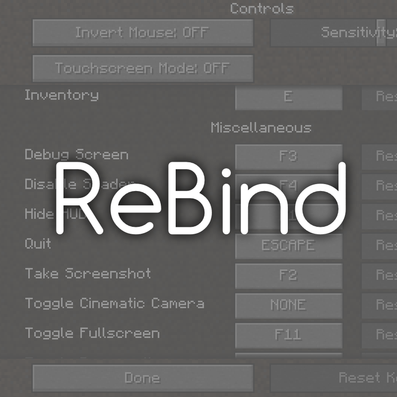 Логотип мода ReBind