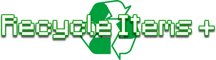 Логотип мода Recycle Items Plus
